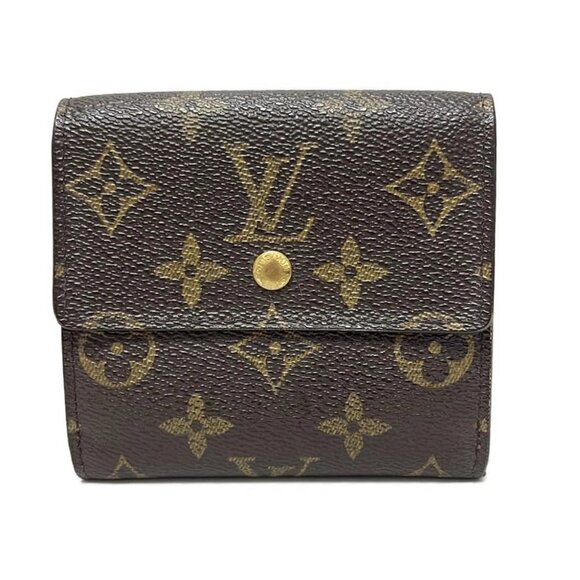 LOUIS VUITTON Porte Monnaie Billets Cartes Credit Monogram 362-072625 - Picture 1 of 5